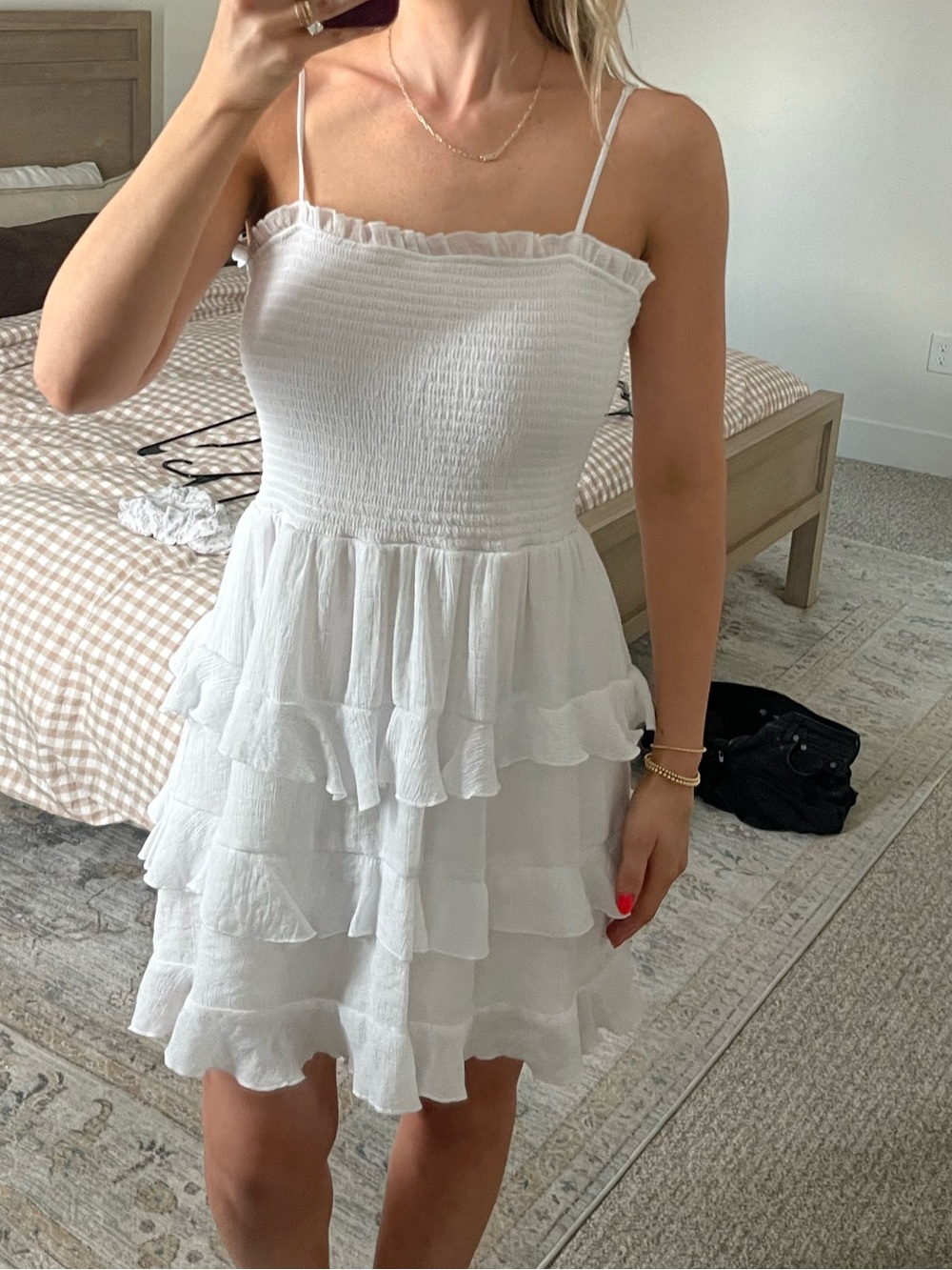 Altrd state white dress!